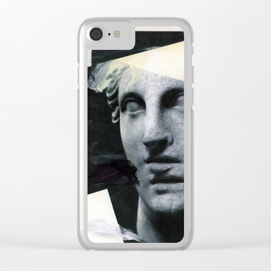 Untitled (Painted Composition 8) Clear iPhone Case