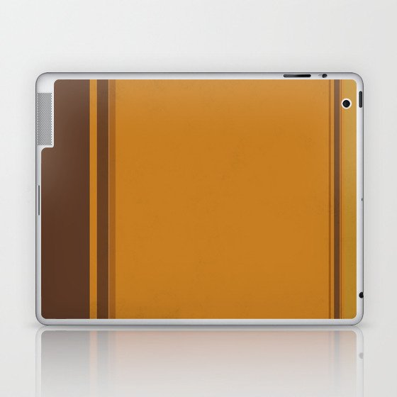 Harmony of Analogy in Broken Orange and Yellow-Brown, Plate 10 remake from the Colour Harmony And Contrast, 1912 by James Ward (vintage-wash) Laptop & iPad Skin