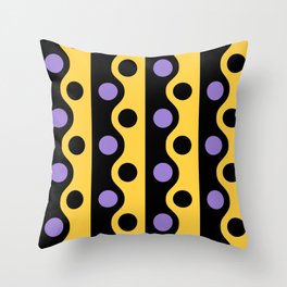 Retro Modernist Pattern 531 Throw Pillow