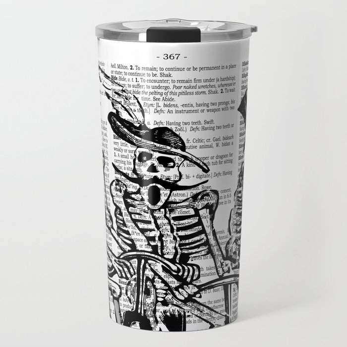 Calavera Cyclists Skeletons On Bikes Day Of The Dead Dia De Los Muertos Black And White Travel Mug By Eclecticatheart Society6 Calavera and talavera is a property created by francisco herrera and me. society6