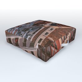 Spain Photography - Madrid Seen From Above Outdoor Floor Cushion
