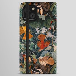 Birds and snakes iPhone Wallet Case