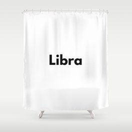 Libra, Libra Sign Shower Curtain