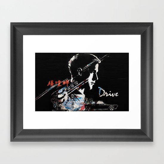 Drive Framed Art Print