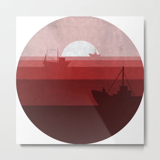 The Sun Metal Print