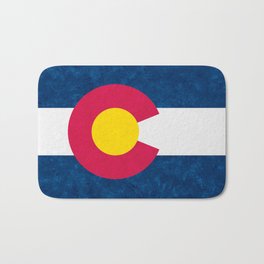 Colorado State Flag of Colorado Colors Emblem Symbol Iconography Bath Mat | Symbol, Gift, Coloradostateflag, Coloradopride, Vexillology, Coloradogirl, Coloradan, Emblem, Flag, Banner 