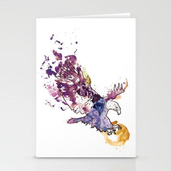 Eagle Swoop Stationery Cards