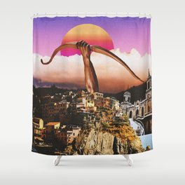Hand to the Sky Shower Curtain