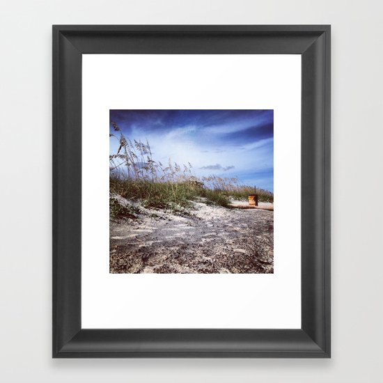 Charleston Dunes Framed Art Print