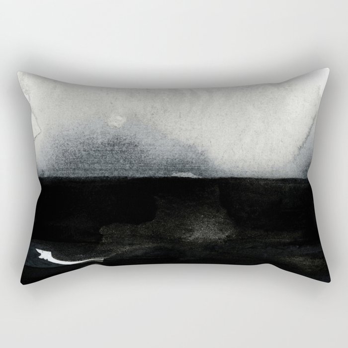bw 01 Rectangular Pillow