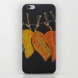 Leaves Drying iPhone Skin