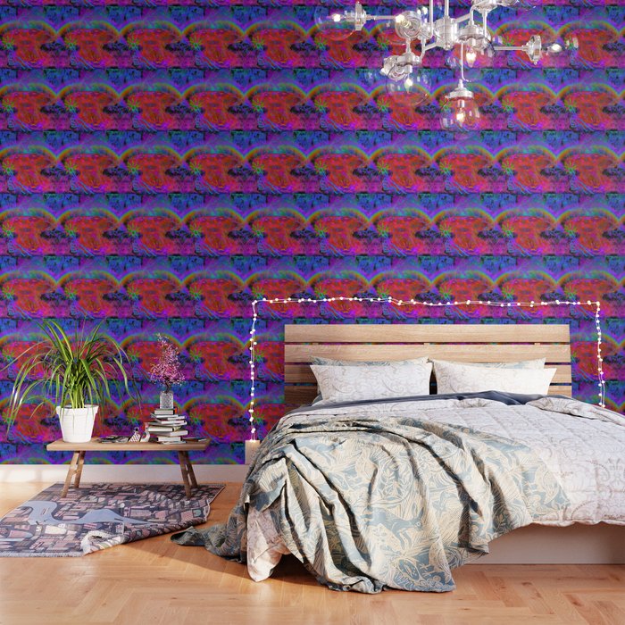 The Alien's Finger (psychedelic, ultraviolet, scifi) Wallpaper by  Discordant Dreams Art_Natfigcreates | Society6