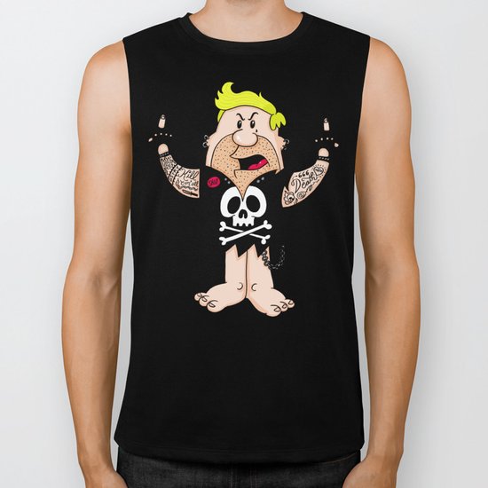 Barney Trubble Biker Tank