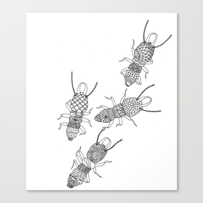 Termites Canvas Print
