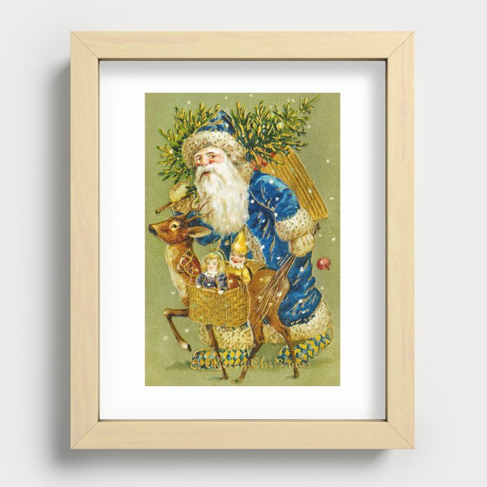 Christmas Eve by Hoover & Son Recessed Framed Print