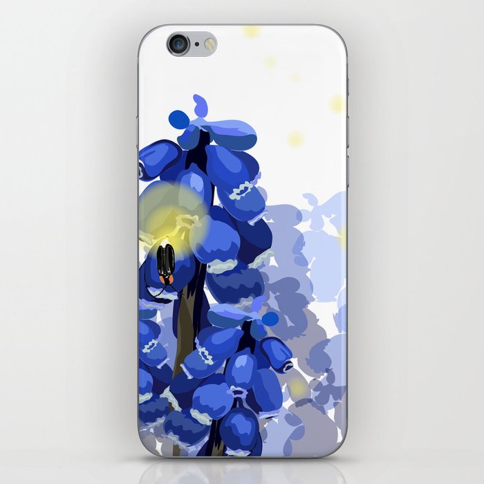 Grape Hyacinth iPhone Skin