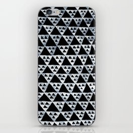 Silver Triangles No. 2 iPhone Skin