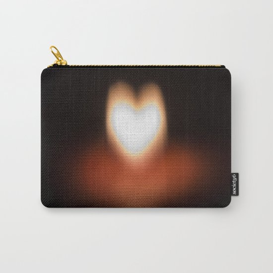 Camera blur flame heart Carry-All Pouch