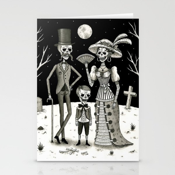 Family Portrait of the Passed Stationery Cards