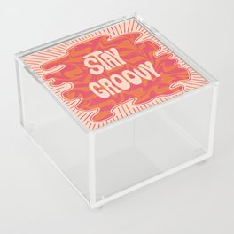 Stay Groovy Acrylic Box