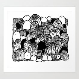 Cactus Patch Art Print