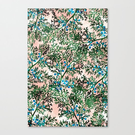 Botanical Watercolor Art #society6 #decor #buyart Canvas Print