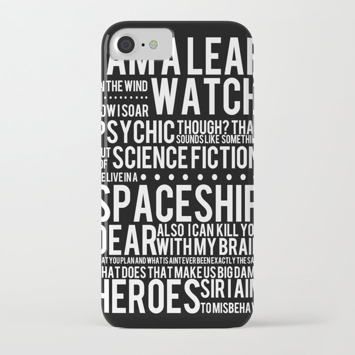 Firefly Subway Poster iPhone Case