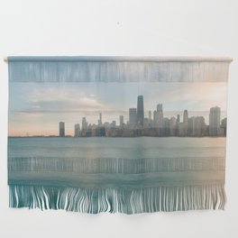 Tonight -Chicago Skyline Photography Wall Hanging