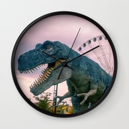 The Modern Dinosaur Wall Clock