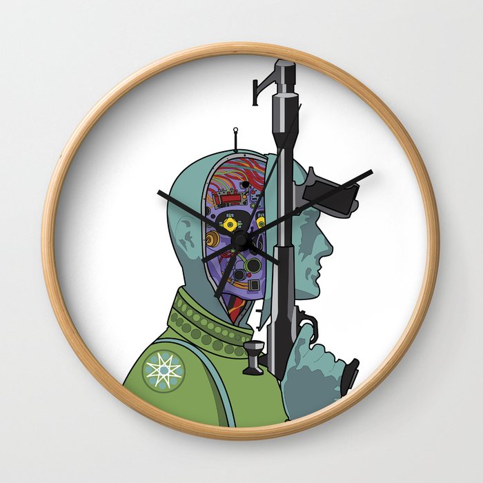 Clans of the Alphane Moon Wall Clock