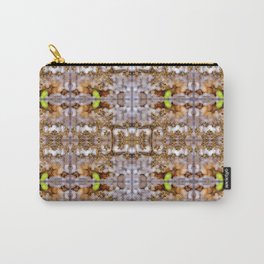 Nostalgia for Golden Autumns Past Carry-All Pouch | Flowers, Digital, Carved, Ornament, Nostalgia, Evocative, Vintage, Jewel, Pasttimes, Abstract 