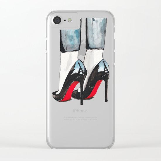 Cloudy In Paris Clear iPhone Case