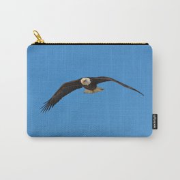 Eagle In Flight - Alaska Carry-All Pouch