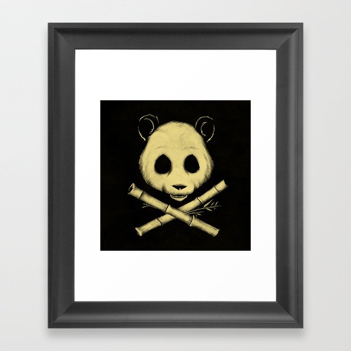 The Jolly Panda Framed Art Print