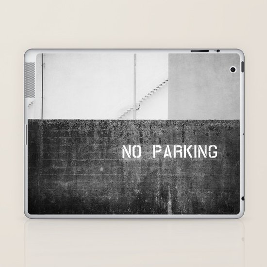 No Parking Laptop & iPad Skin