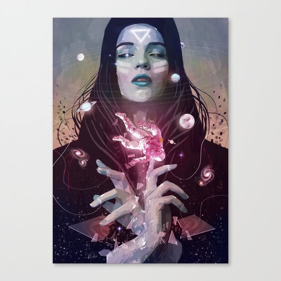 BETWEEN Canvas Print