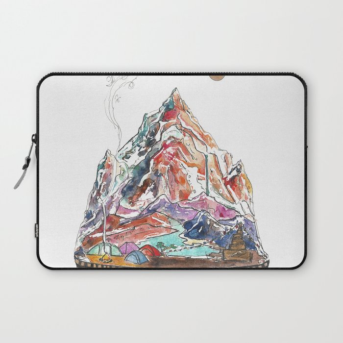 Base Camp - Himalayan Mountain Tent Village Laptop Sleeve