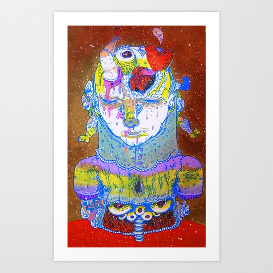 inside space Art Print