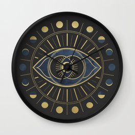 The Third Eye or The Sixth Chakra Wall Clock