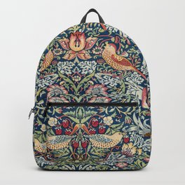 Strawberry Thief by William Morris  Backpack