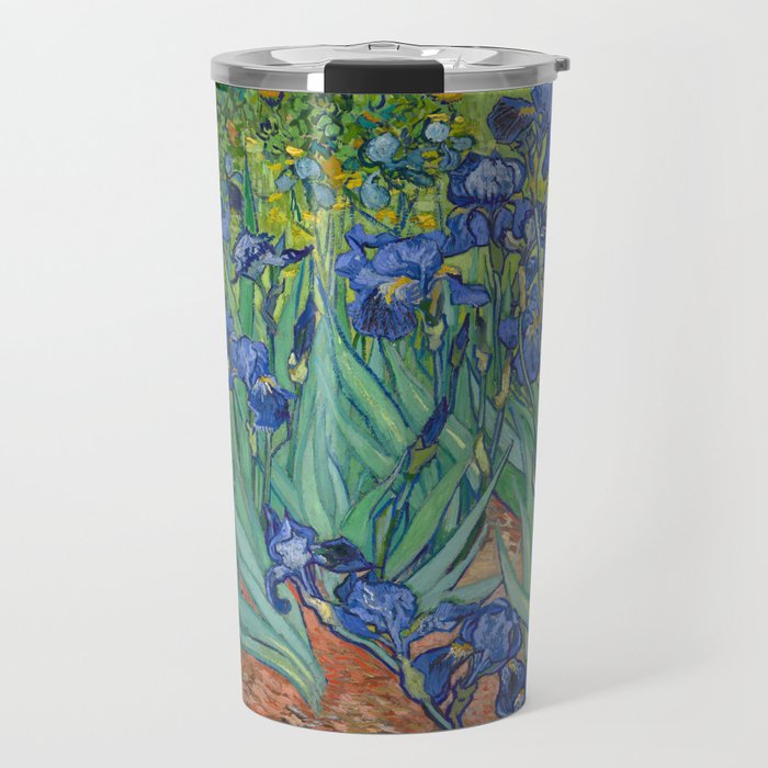 Vincent van Gogh "Irises" Travel Mug
