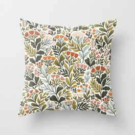 Month of May ~ white Throw Pillow