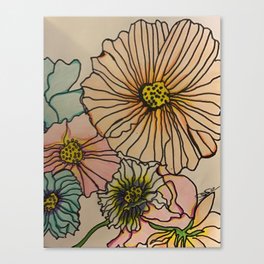 Flower Burst Canvas Print