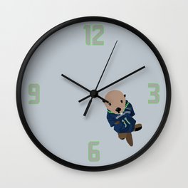 The Littlest Seahawks Fan Wall Clock | Vector, Children, Animal, Sports 
