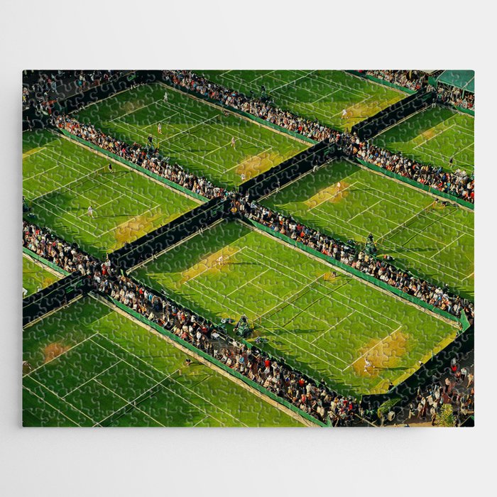 Tennis at Wimbledon Jigsaw Puzzle