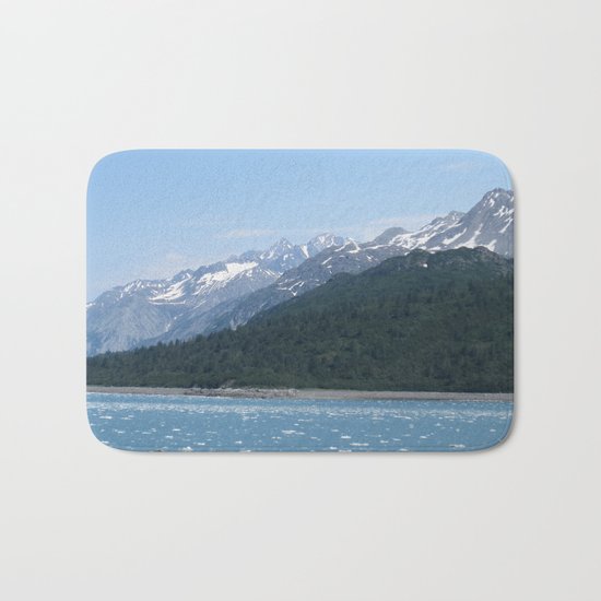 Alaskan Mountainview Bath Mat