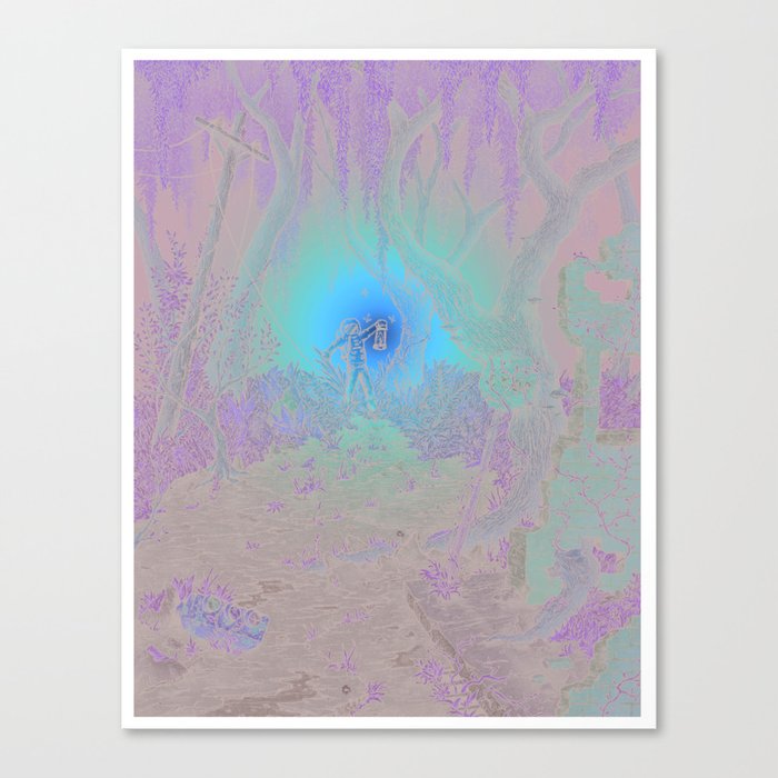 So Says The Sound Canvas Print