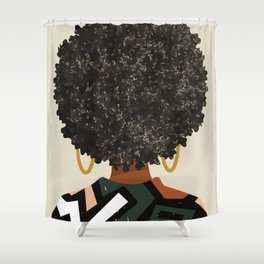Blackgirlmagic Shower Curtains For Any, Afro Black Girl Magic Shower Curtain