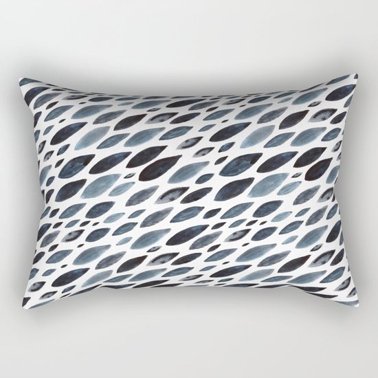 Indigo shoal Rectangular Pillow