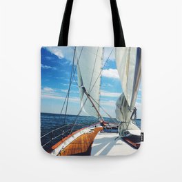 Sweet Sailing - Sailboat on the Chesapeake Bay in Annapolis, Maryland Tote Bag